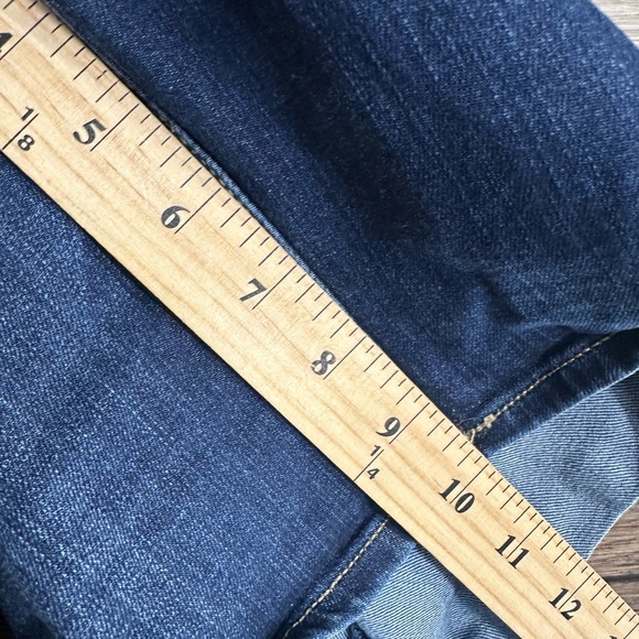 Seven7 Dark Blue Denim Women's Bermuda Shorts - Picture 5 of 7